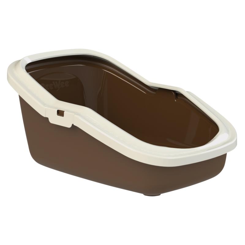 PeeWee EcoMinor kattebakke, brun/beige PeeWee EcoMinor kattebakke, brun/beige