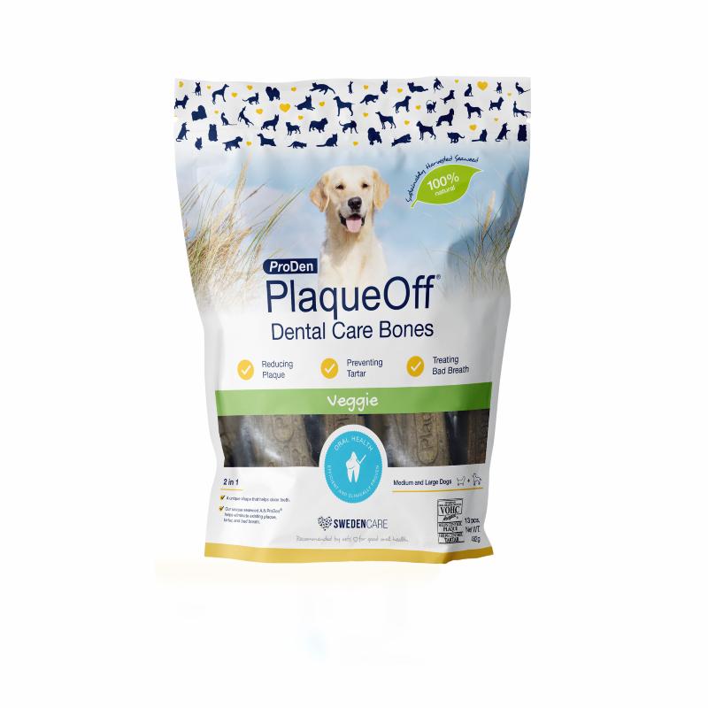 PlaqueOff Dental Care Bones Vegetable Fusion, 480 g. PlaqueOff Dental Care Bones Vegetable Fusion, 480 g.