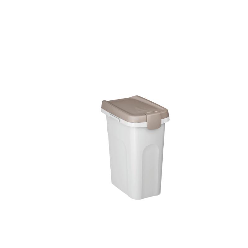 Stefanplast food container white/dove grey, 15 l Stefanplast food container white/dove grey, 15 l