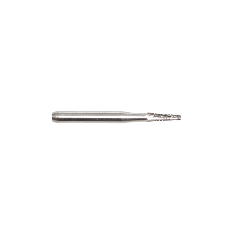 Bur, FG taper flat end, 19 mm, size 012, 5/pk
Bur, FG taper flat end, 19 mm, size 012, 5/pk
