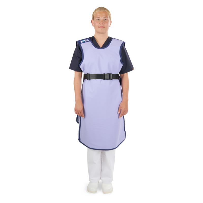 Lavendel Heldækkende røntgenforklæde 0,35 mmPb Blyfri, L Lavendel Heldækkende røntgenforklæde 0,35 mmPb Blyfri, L