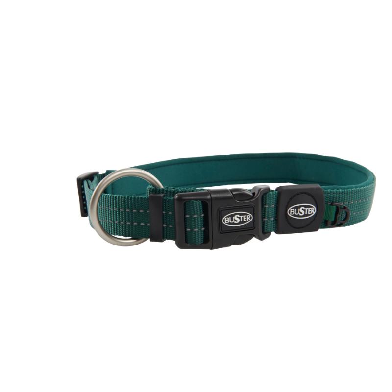 BUSTER Neoprene Collar, Green/Green, L, 25mm (53-64cm) BUSTER Neoprene Collar, Green/Green, L, 25mm (53-64cm)