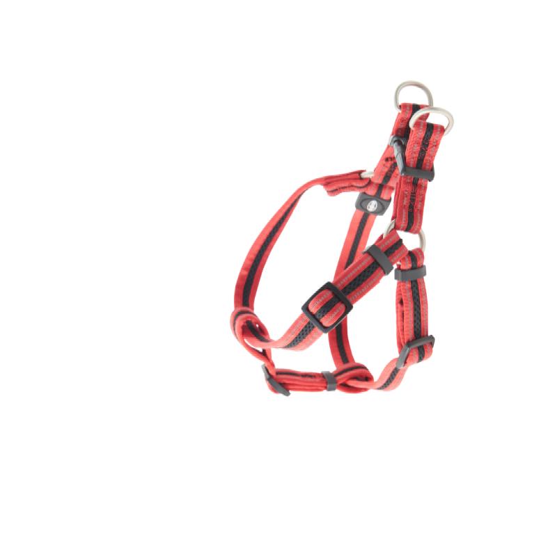 BUSTER Reflective Mesh Step-in Harness, Red/Red, S, 20mm BUSTER Reflective Mesh Step-in Harness, Red/Red, S, 20mm