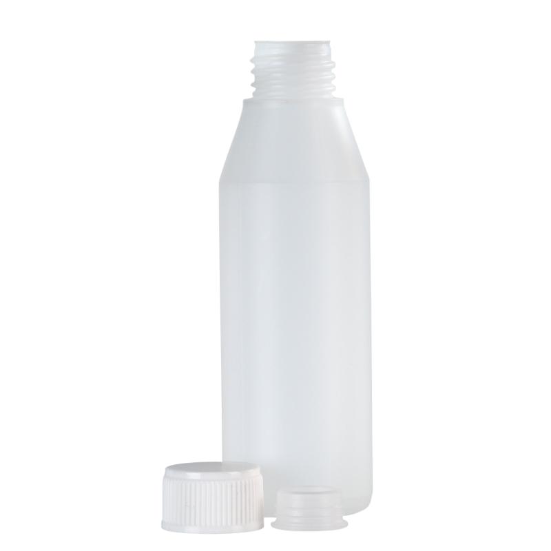 Plastic bottle with cap and insert, 100 ml. Plastic bottle with cap and insert, 100 ml.