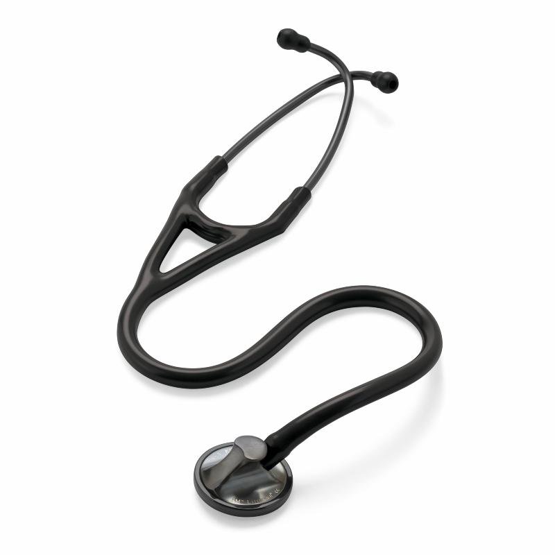 Littmann Master Cardiology™ Stethoscope, Smoke-Finish Chestpiece and Eartubes, Black Tube Littmann Master Cardiology™ Stethoscope, Smoke-Finish Chestpiece and Eartubes, Black Tube