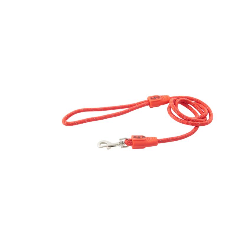 BUSTER Reflective Rope 180 cm Lead, Red, 8mm