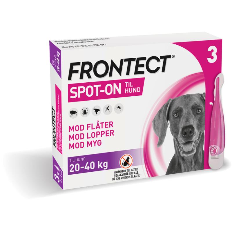 FRONTECT, 3 x 4 ml hund kg
