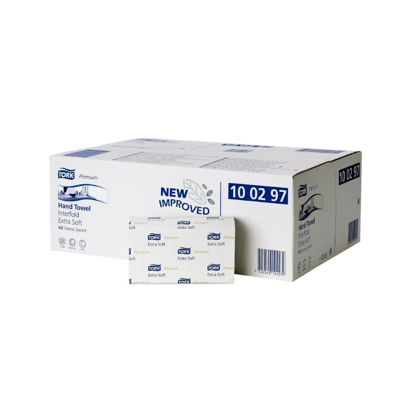 Tork Premium Extra Soft Håndklædeark 4-fold H2 - Xpress 21 pk. Tork Premium Extra Soft Håndklædeark 4-fold H2 - Xpress 21 pk.