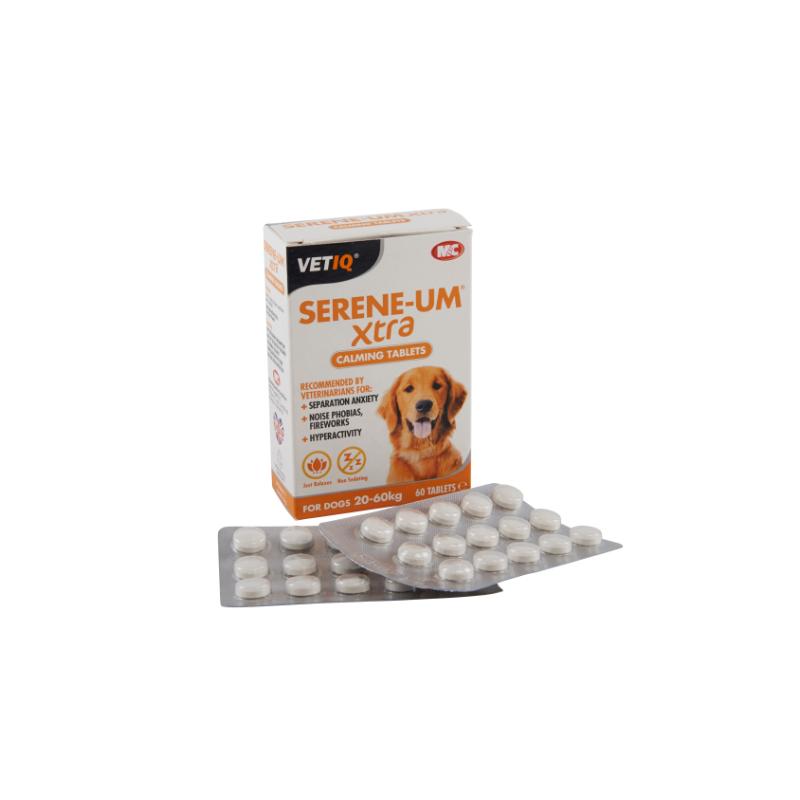 Antipoison tredobbelt Zoologisk have Serene-UM CALM XTRA, 60 tabletter (Large breed)