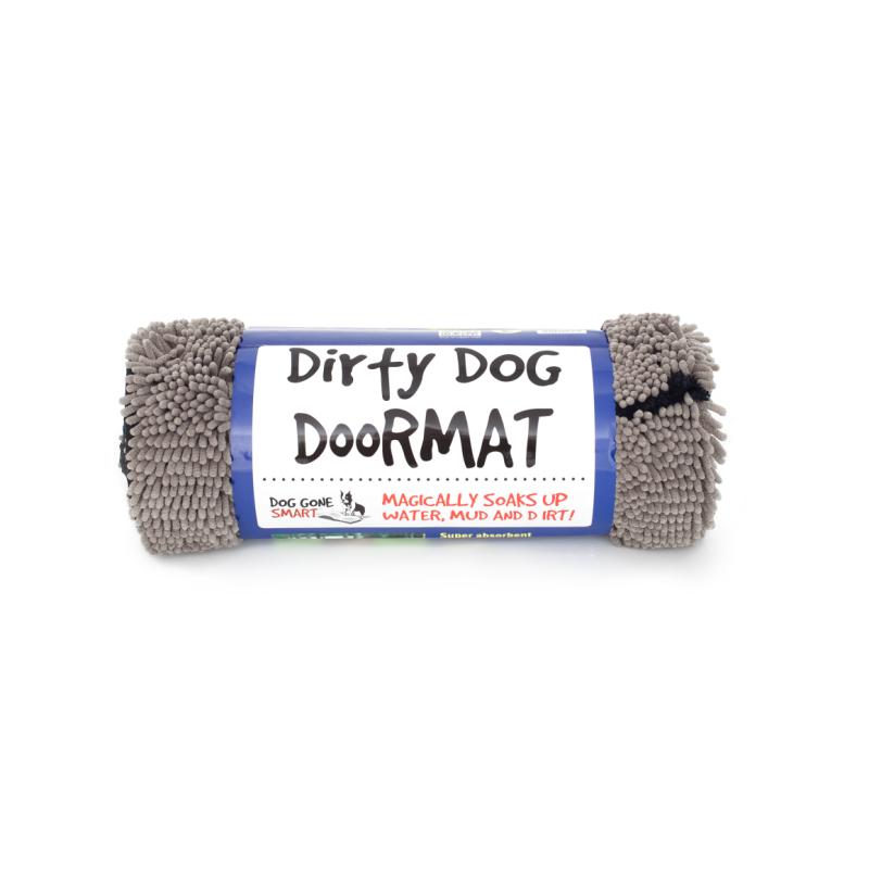 Dog Gone Smart Dirty Dog Doormat, 79x51cm, Grey Dog Gone Smart Dirty Dog Doormat, 79x51cm, Grey