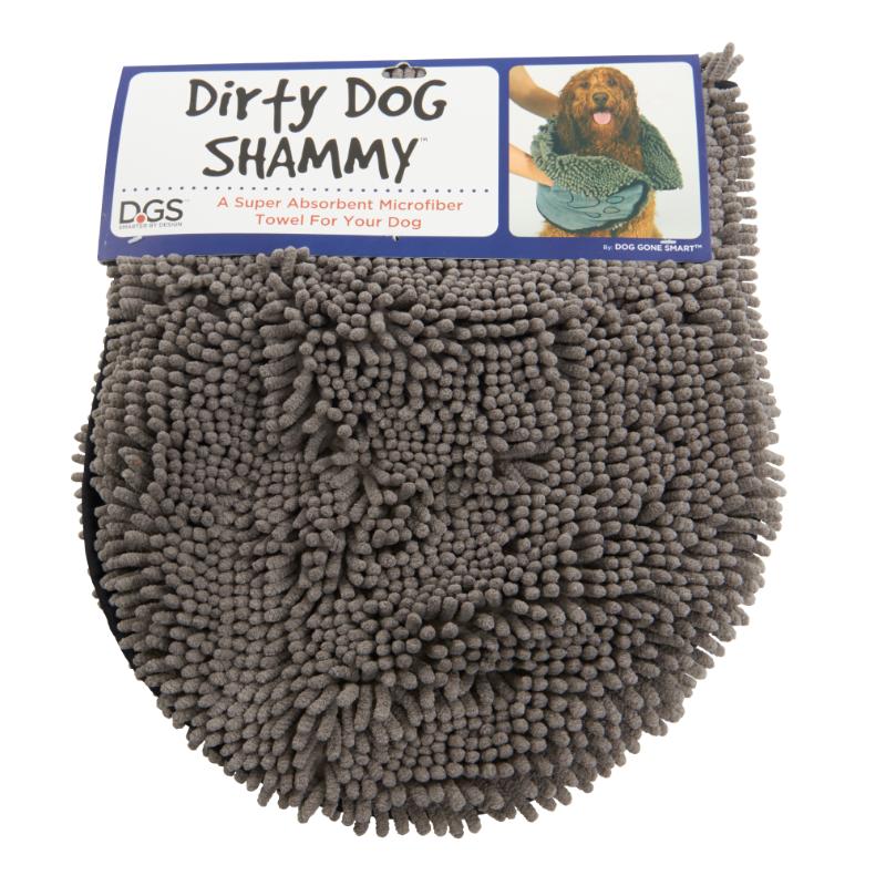 Dog Gone Smart Dirty Dog Shammy, grå Dog Gone Smart Dirty Dog Shammy, grå