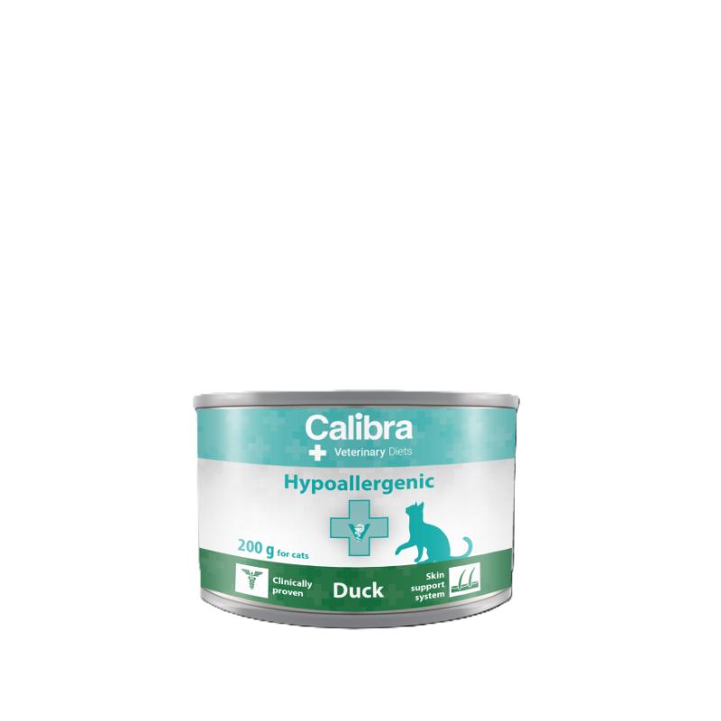 Calibra VD Cat can Hypoallergenic Duck 200 g Calibra VD Cat can Hypoallergenic Duck 200 g