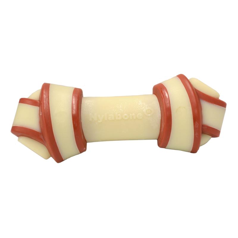 Nylabone Rawhide Knot Bone, L, NRKG104PEU Nylabone Rawhide Knot Bone, L, NRKG104PEU