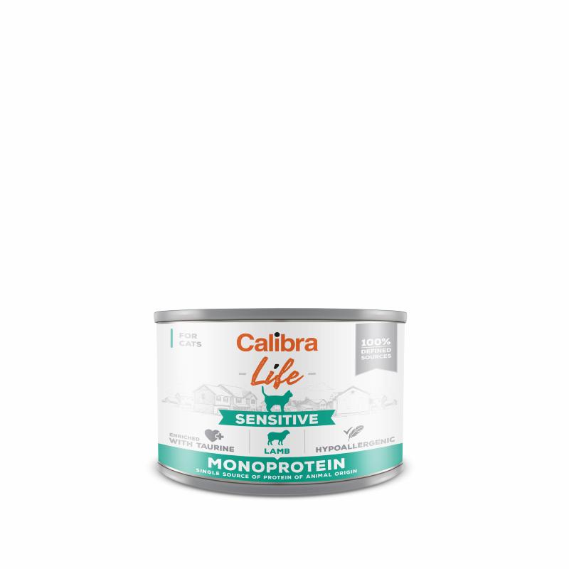 Calibra Cat Life can Sensitive Lamb 200 g Calibra Cat Life can Sensitive Lamb 200 g