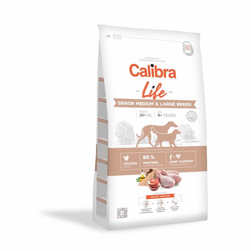 Calibra Dog Life Senior Medium&Large Chicken 2,5 kg Calibra Dog Life Senior Medium&Large Chicken 2,5 kg