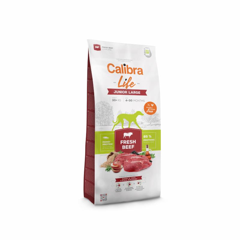 Calibra Dog Life Junior Large Fresh Beef 12 kg Calibra Dog Life Junior Large Fresh Beef 12 kg