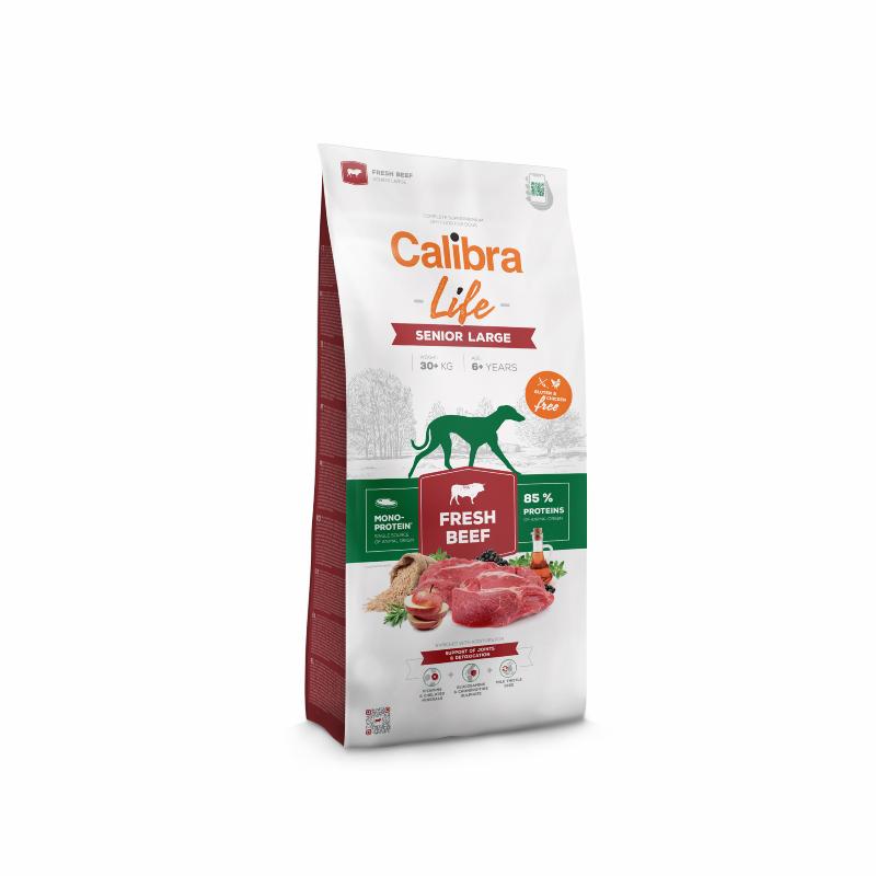 Calibra Dog Life Senior Large Fresh Beef 12 kg Calibra Dog Life Senior Large Fresh Beef 12 kg