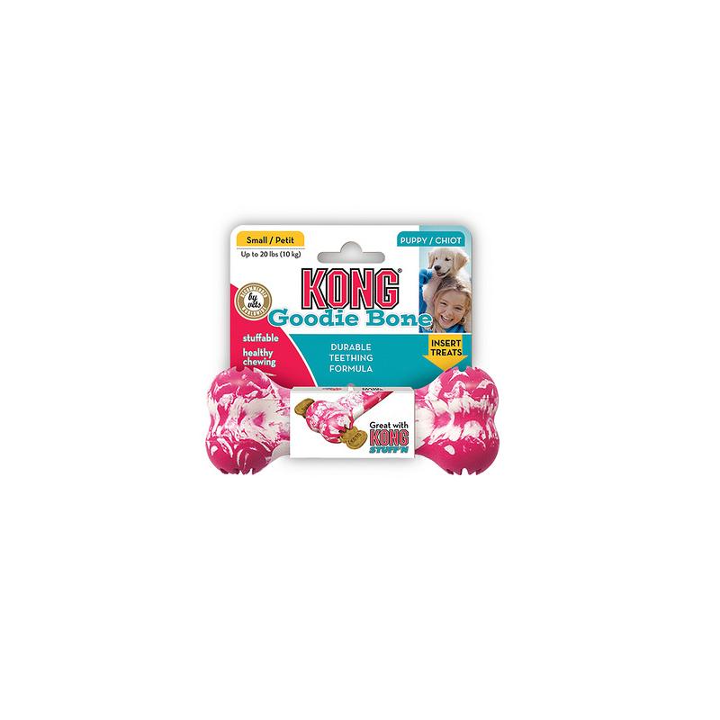 KONG Puppy Goodie Bone, small, KP31 KONG Puppy Goodie Bone, small, KP31