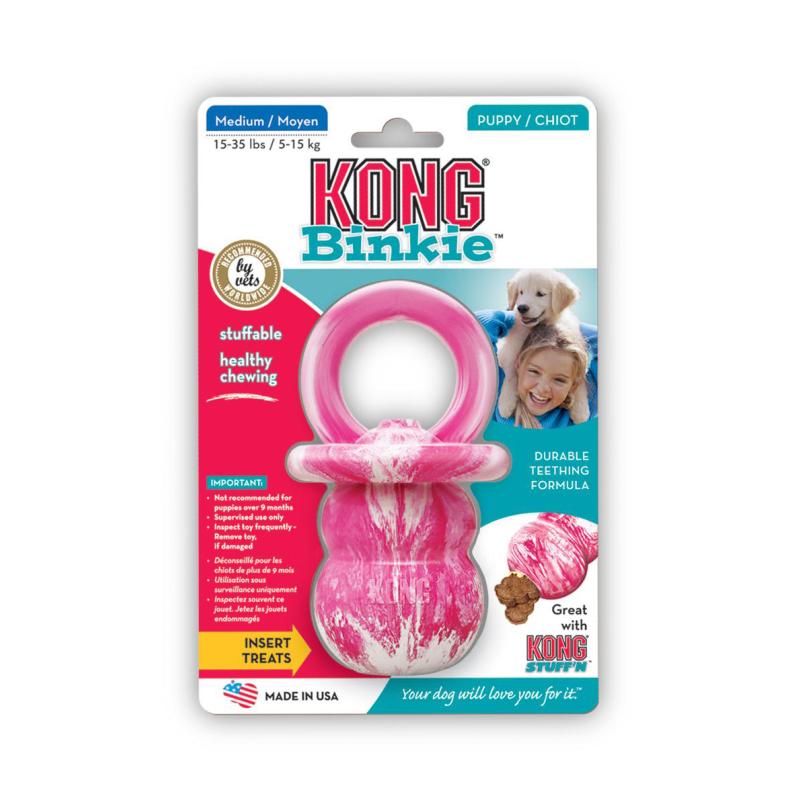 KONG Puppy Binkie, medium, KP27 KONG Puppy Binkie, medium, KP27