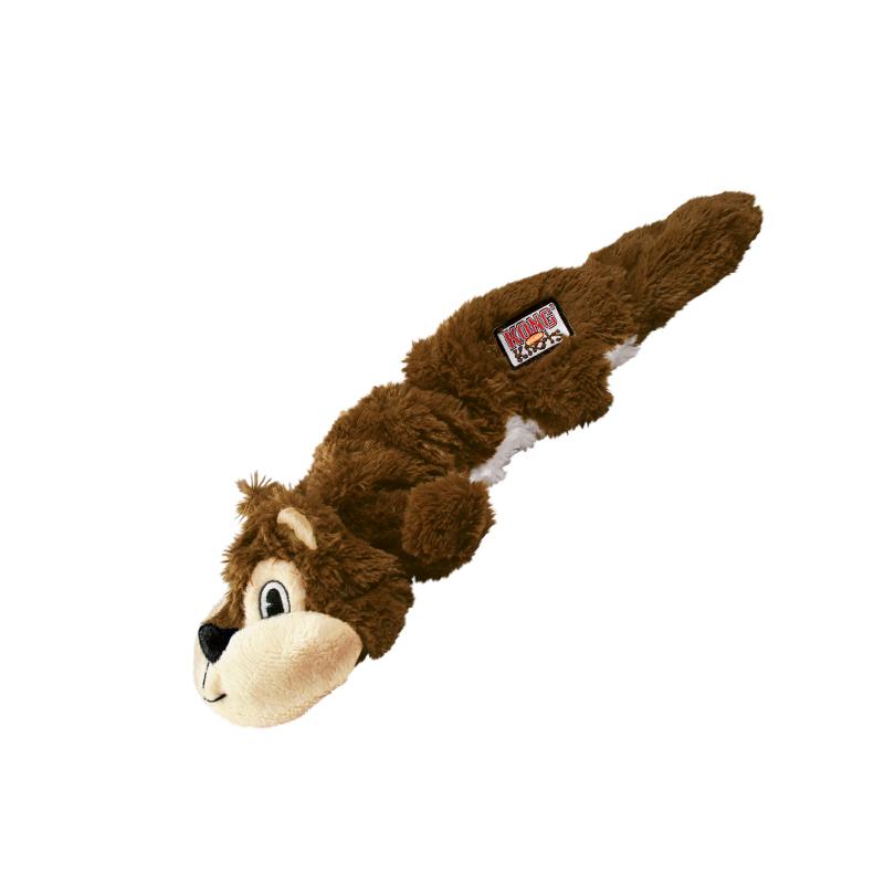 KONG Scrunch Knots Squirrel Small/Medium, NKS33E KONG Scrunch Knots Squirrel Small/Medium, NKS33E