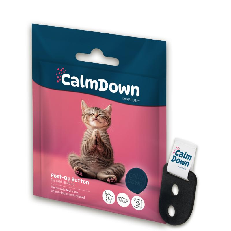 CalmDown by KRUUSE® Cat MultiUse Kit, 1 button
CalmDown by KRUUSE® Cat MultiUse Kit, 1 button