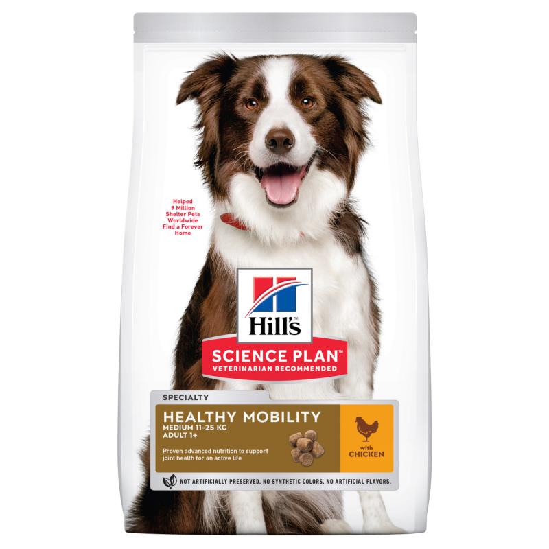 Hill's SP Canine Adult Healthy Mobility Medium Chicken 12kg Hill's SP Canine Adult Healthy Mobility Medium Chicken 12kg