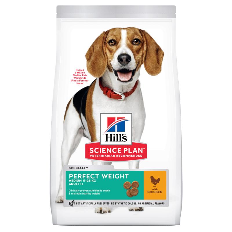 Hill's SP Canine Adult Perfect Weight Medium Chicken 2kg Hill's SP Canine Adult Perfect Weight Medium Chicken 2kg