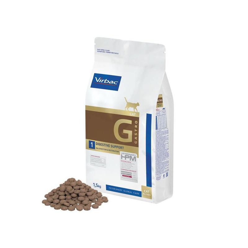 Virbac HPM Cat G1, Gastro Digestive Support 1,5 kg Virbac HPM Cat G1, Gastro Digestive Support 1,5 kg