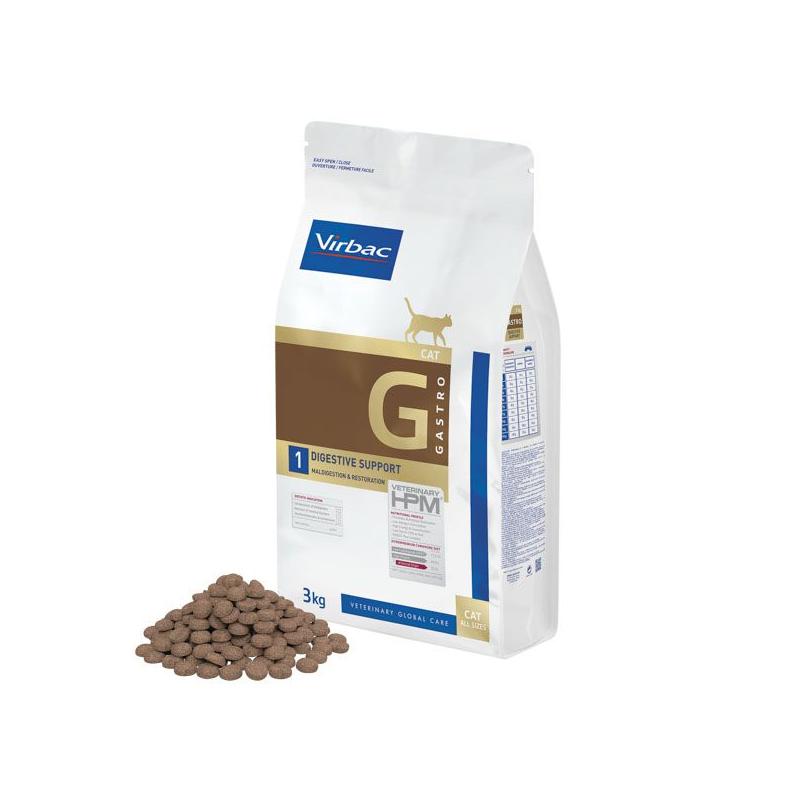 Virbac HPM Cat G1, Gastro Digestive Support 3 kg Virbac HPM Cat G1, Gastro Digestive Support 3 kg