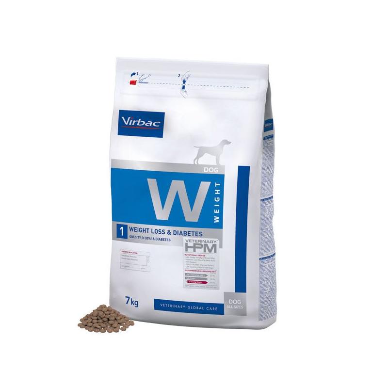 Virbac HPM Dog W1, Weight Loss & Diabetes 7 kg Virbac HPM Dog W1, Weight Loss & Diabetes 7 kg