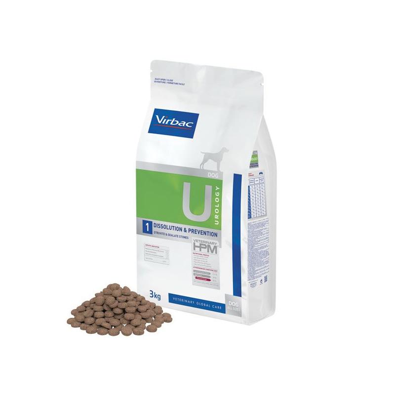 Virbac HPM Dog U1, Urology Dissolution & Prevention 3 kg Virbac HPM Dog U1, Urology Dissolution & Prevention 3 kg
