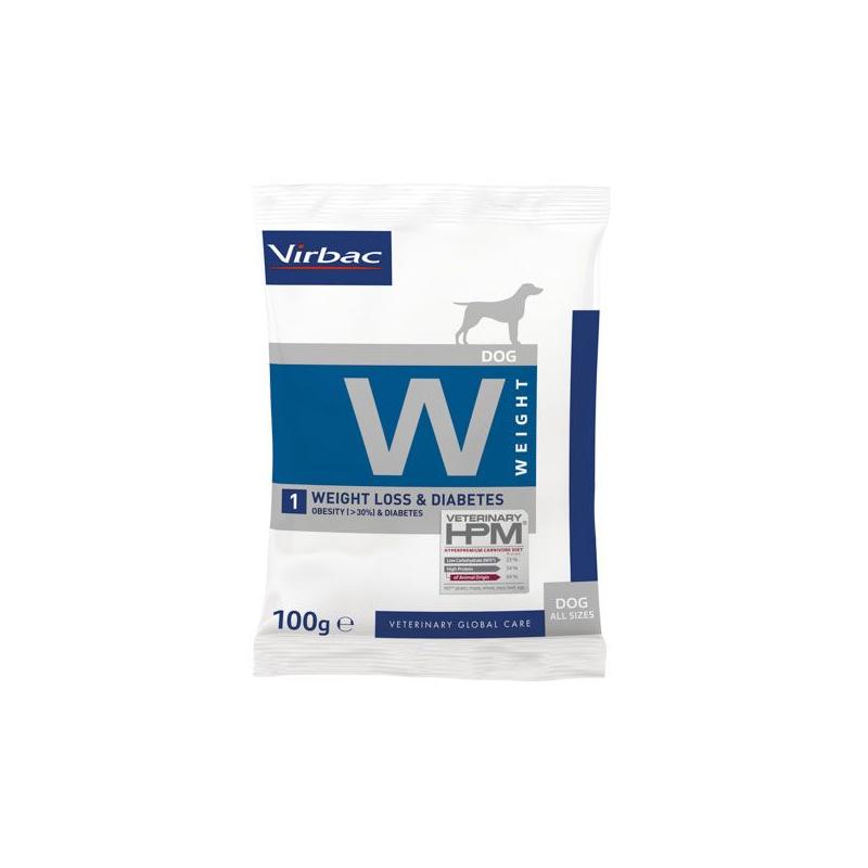 Virbac HPM Dog W1, Weight Loss & Diabetes 15x100 g Virbac HPM Dog W1, Weight Loss & Diabetes 15x100 g