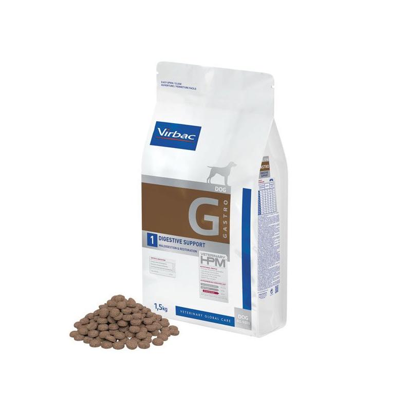 Virbac HPM Dog G1, Gastro Digestive Support 1,5 kg Virbac HPM Dog G1, Gastro Digestive Support 1,5 kg