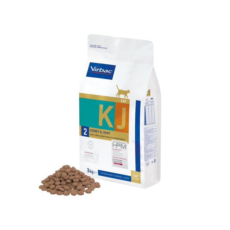 Virbac HPM Cat KJ2, Kidney & Joint 3 kg Virbac HPM Cat KJ2, Kidney & Joint 3 kg