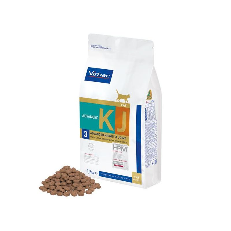 Virbac HPM Cat KJ3- Advanced Kidney & Joint 1,5 kg Virbac HPM Cat KJ3- Advanced Kidney & Joint 1,5 kg