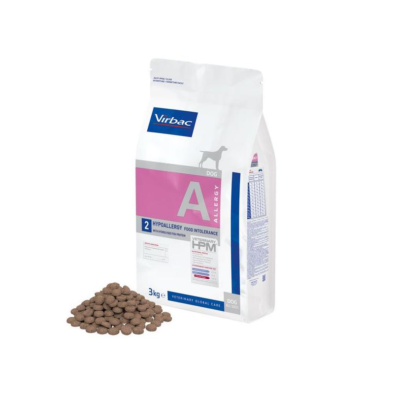 Virbac DOG A2, Allergy Hypoallergy Salmon 3 kg Virbac DOG A2, Allergy Hypoallergy Salmon 3 kg