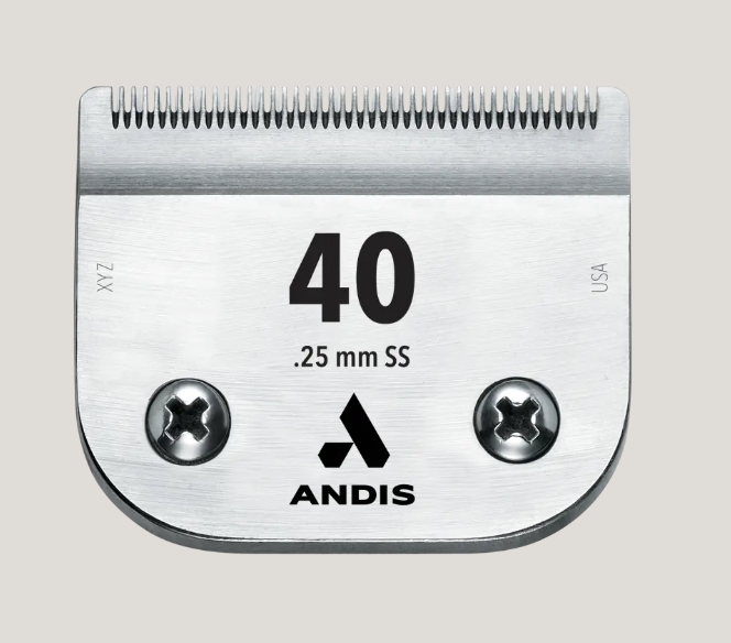 Andis skær 40SS (0,25mm) UltraEdge Rustfrit stål