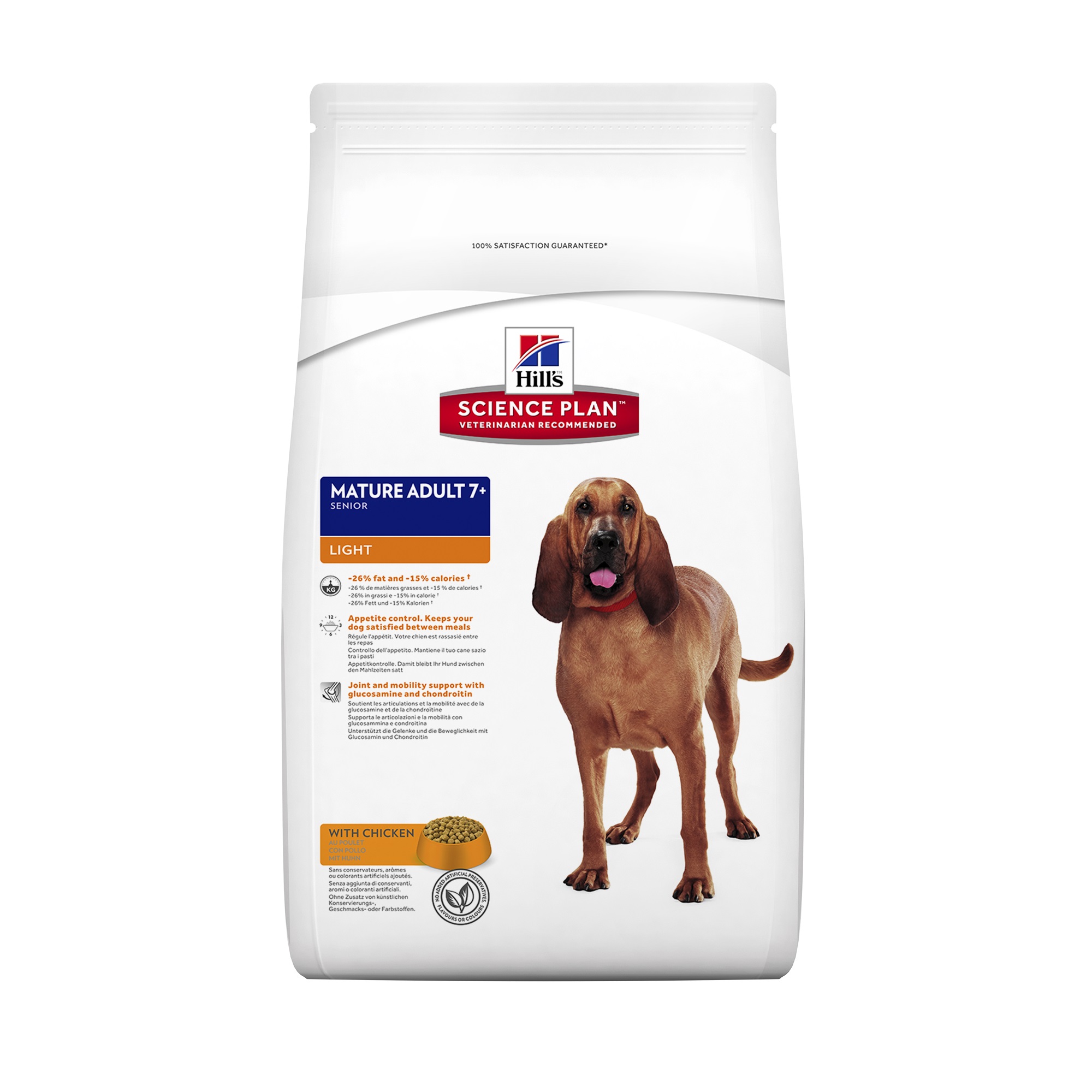 Science Plan™ Canine Mature Adult 7 Plus Light Active Longevity™ with Chicken 2,5 kg Dry