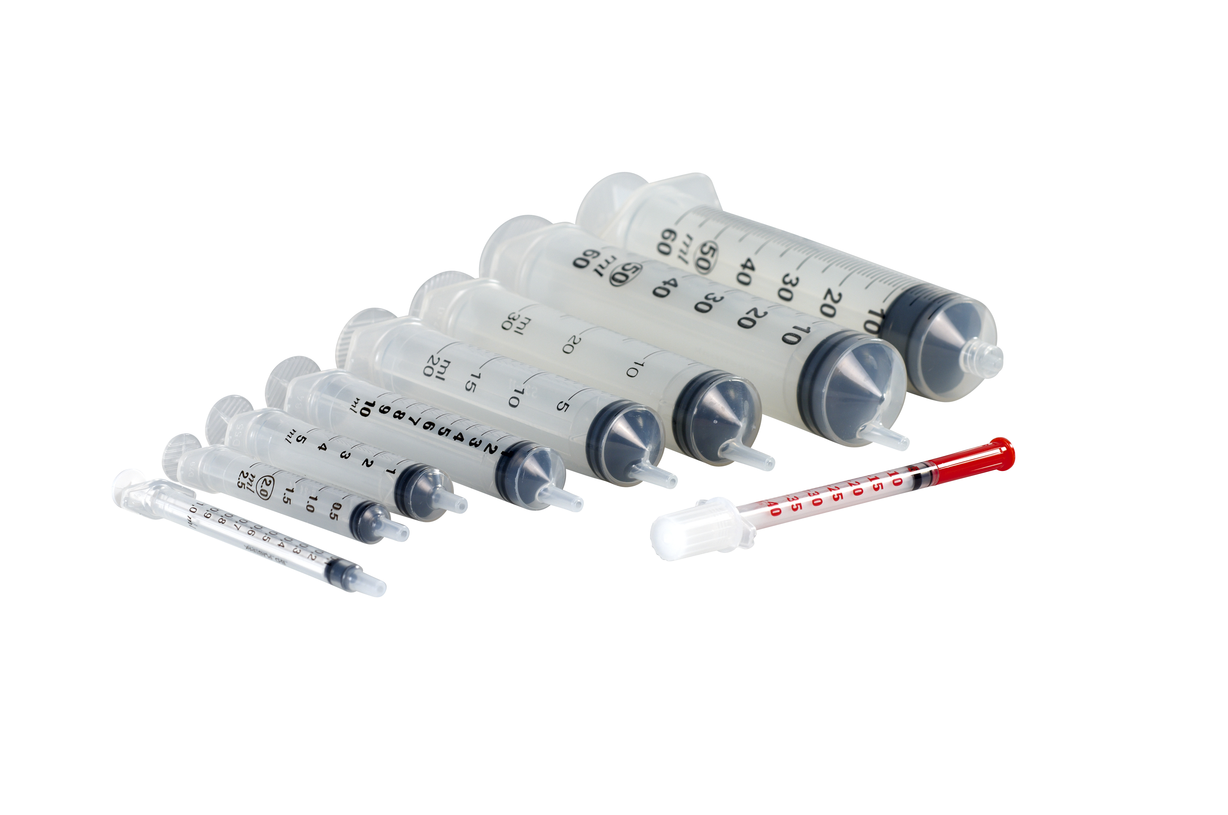 BD Disposable Syringes, w/rubberpiston, 20 ml, 120/pk
