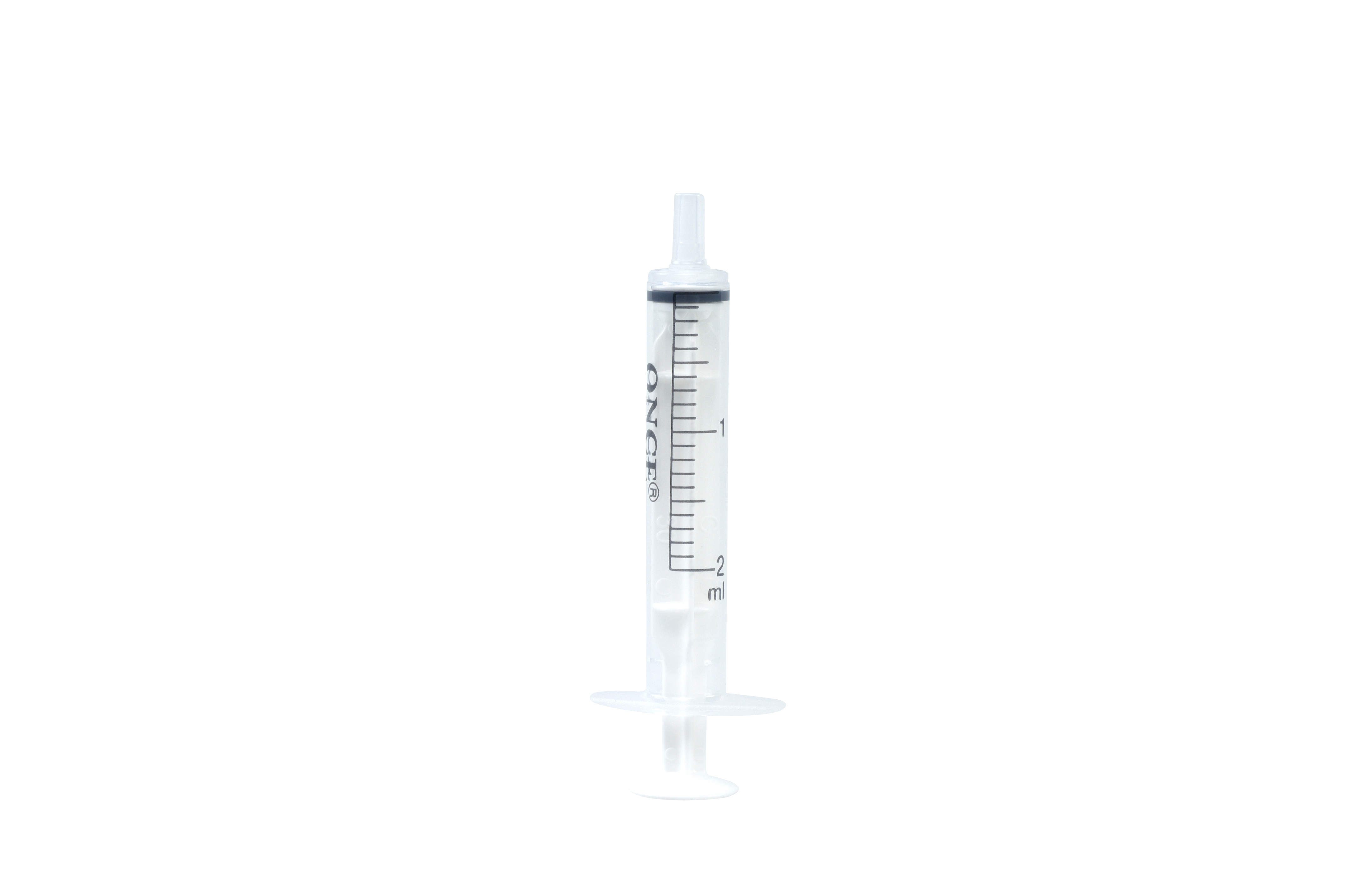 Once Disposable Syringe, Luer, 2 ml, 100/pk