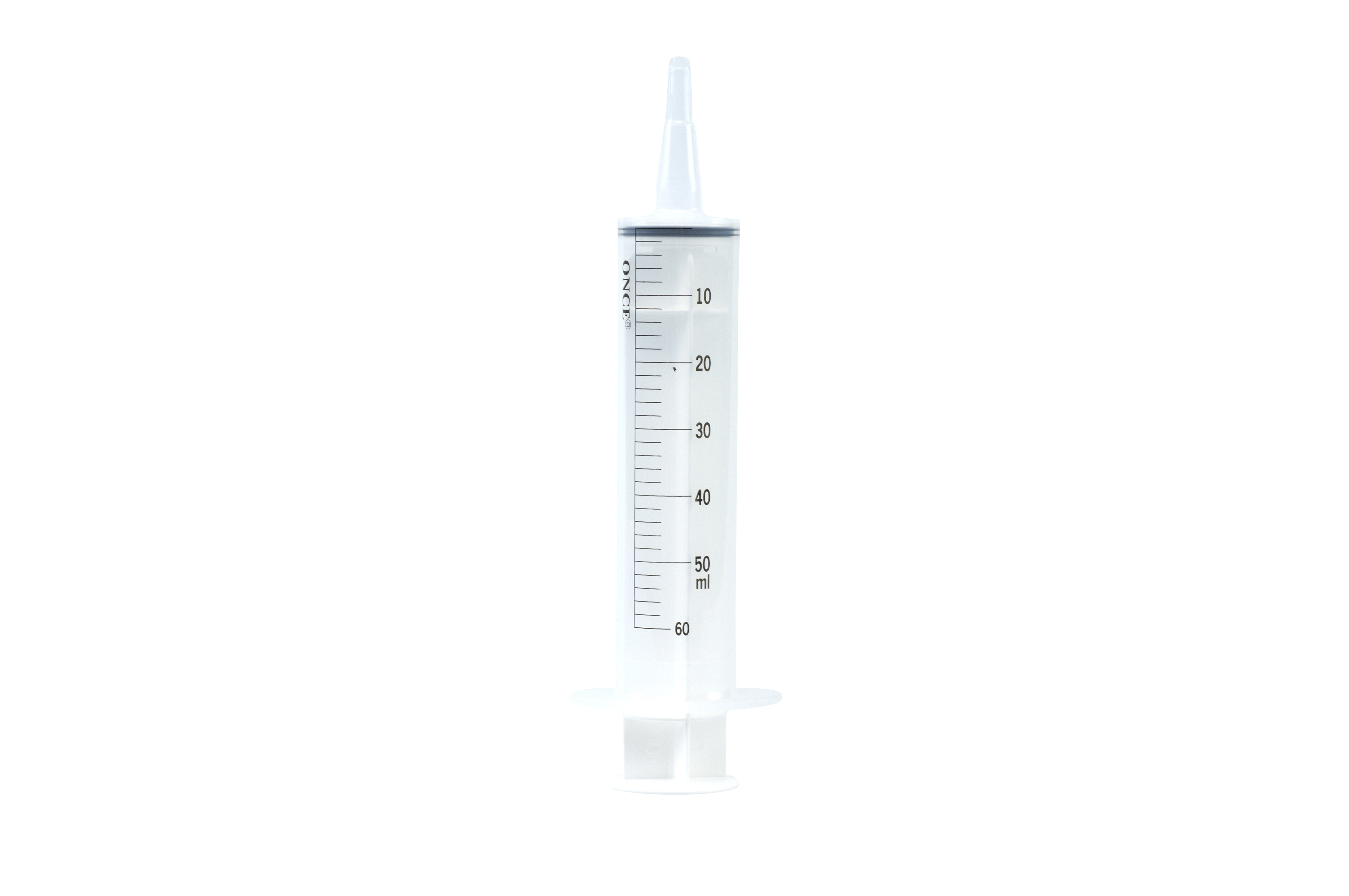Once disposable syringe 50 ml, with catheter tip, 25/pk