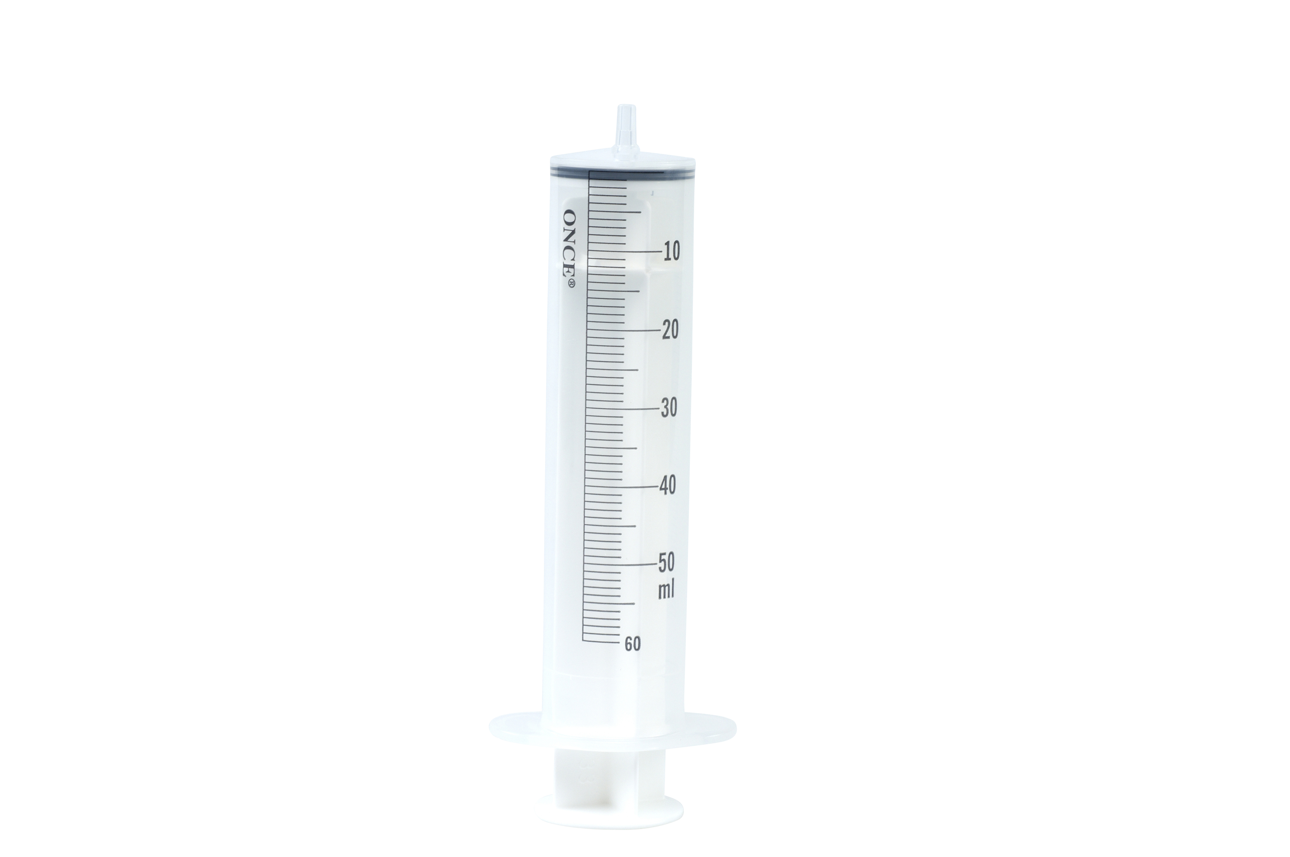 Once disposable syringe luer 50 ml, 25/pk