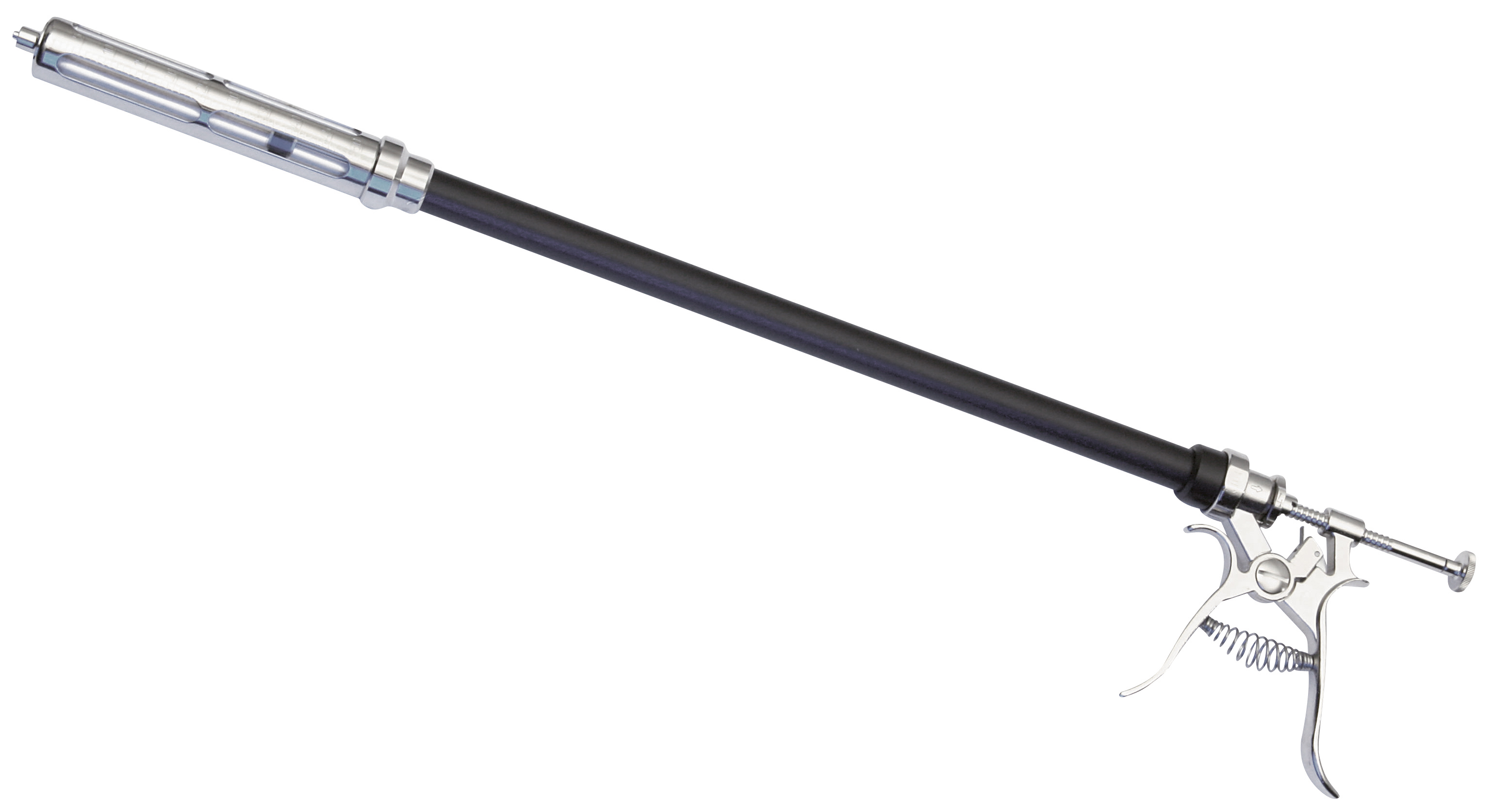 Roux Revolver Syringe, 50 ml, with extension piece (35 cm)