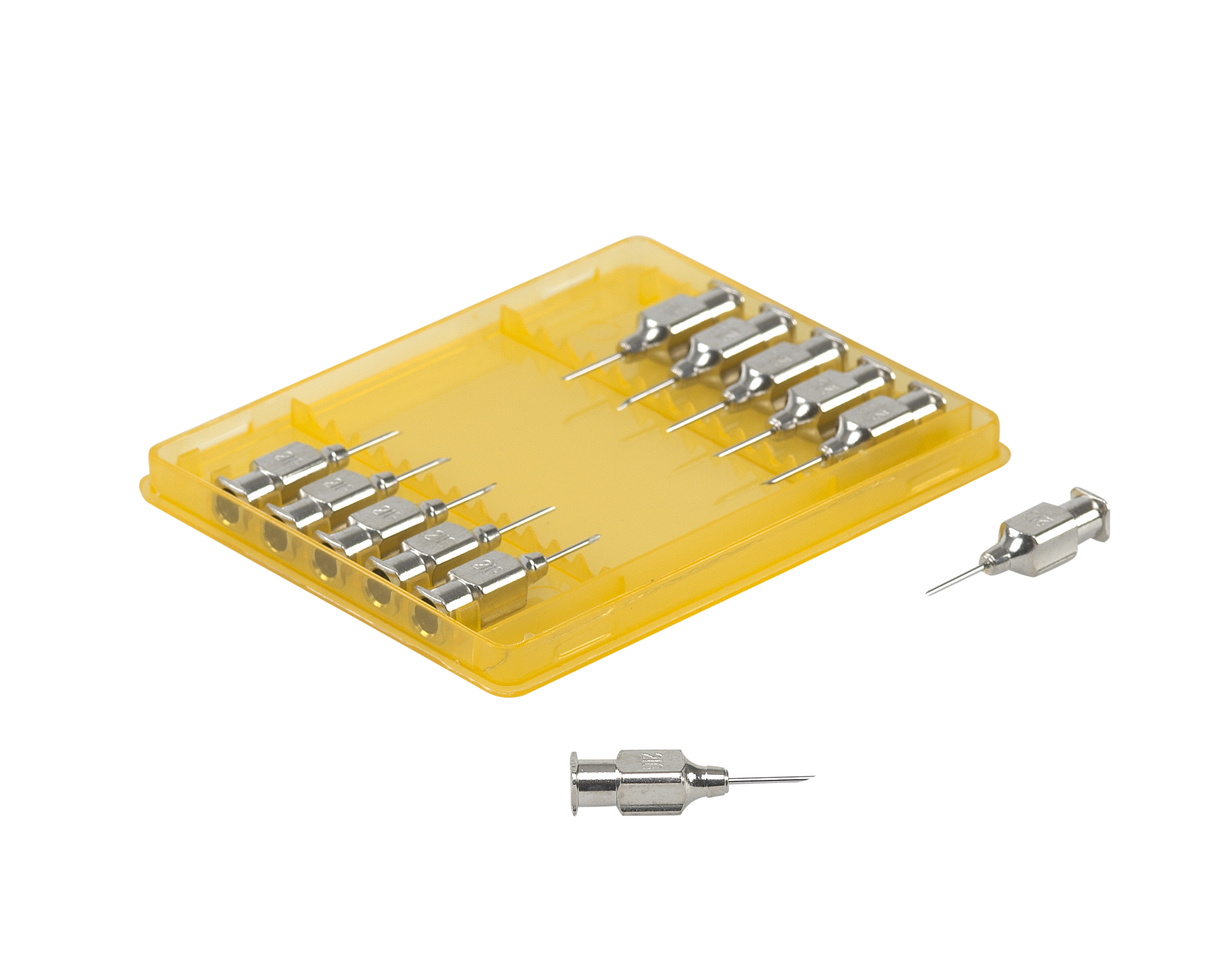 KRUUSE-Vet needles 0.8x10 mm, luer lock, 12/pk