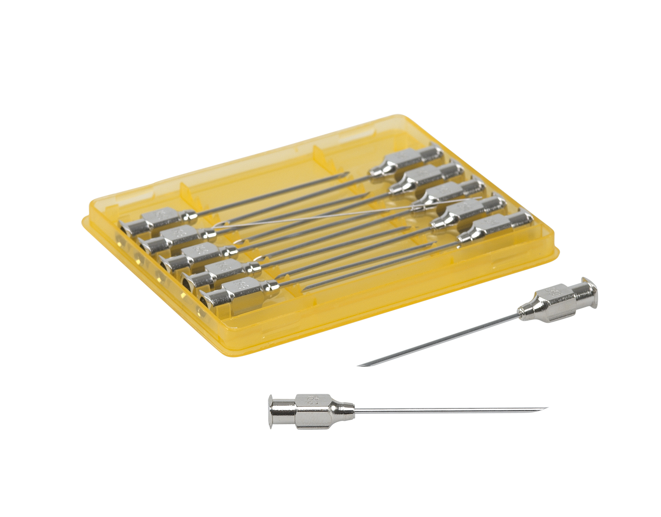 KRUUSE-Vet Needles, 1.2 x 40 mm, 18G x 1½, Luer Lock, 12/pk