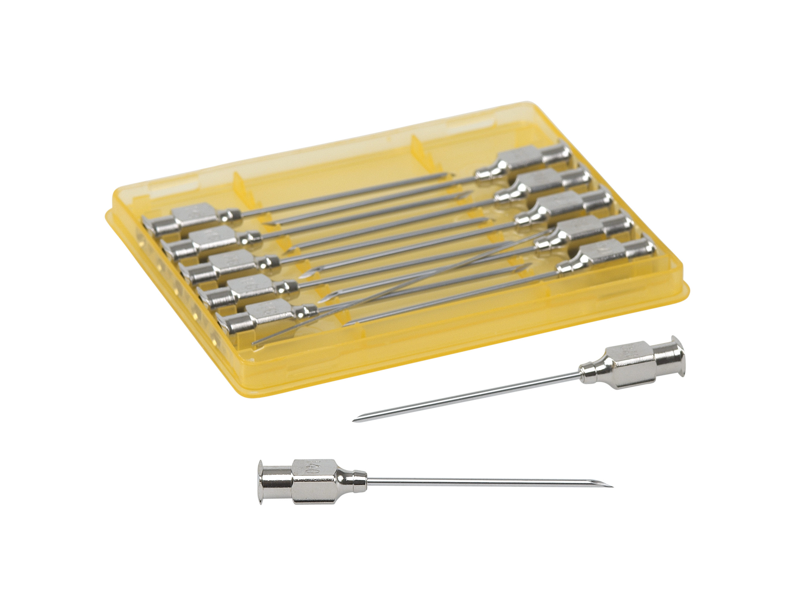 KRUUSE-Vet needles 1.4x40 mm, luer lock, 12/pk