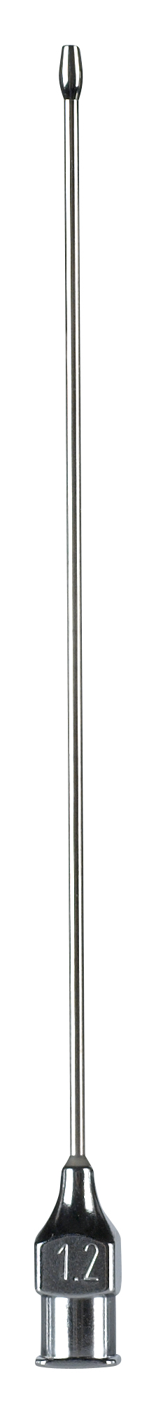 Olive Tip Needle, 1.2 x 80 mm, Luer Lock