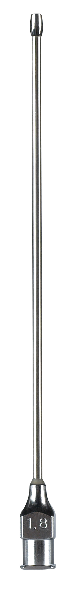 Olive Tip Needle, 1.8 x 80 mm, Luer Lock