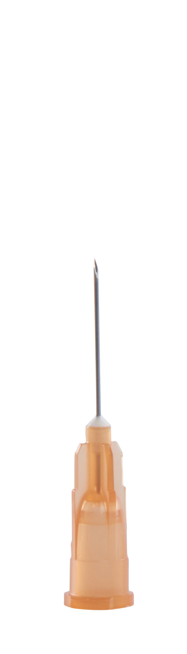 KRUUSE Disposable Needle, 0.5 x 16 mm, 25Gx5/8, orange, 100/pk