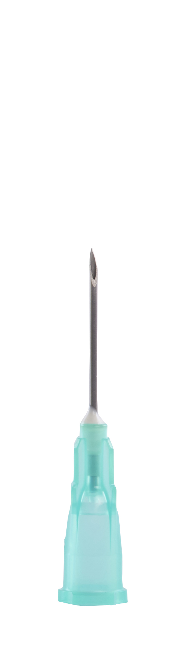 KRUUSE Disposable Needle, 0.8 x 16 mm, 21G x 5/8, green, 100/pk